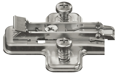 Монтажная планка крестовая DUOMATIC SM Для привинчивания с помощью спец. винтов  Высота= 2 мм